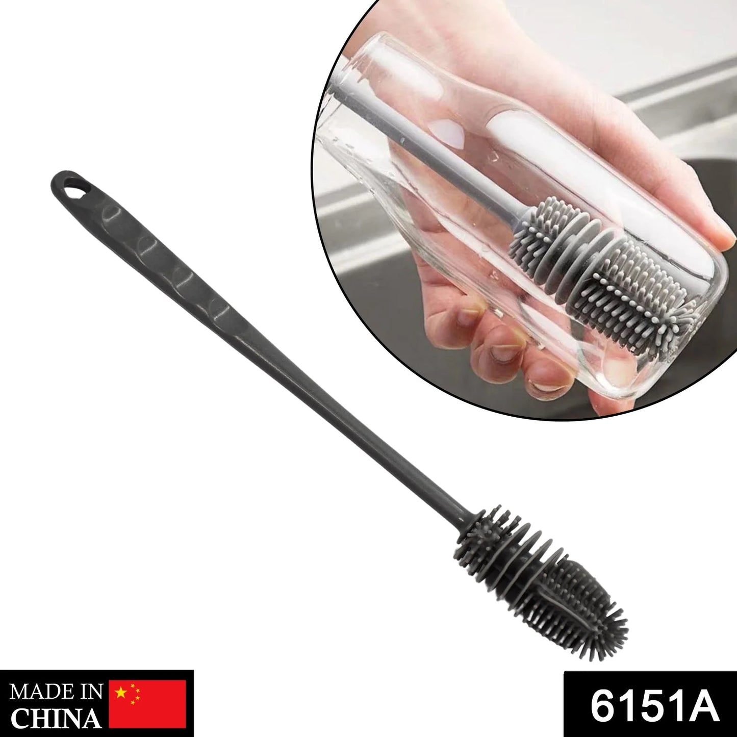 Bottle Cleaning Brush Usual Fully Types of Household Room for Cooking Food Purposes for Cleansing