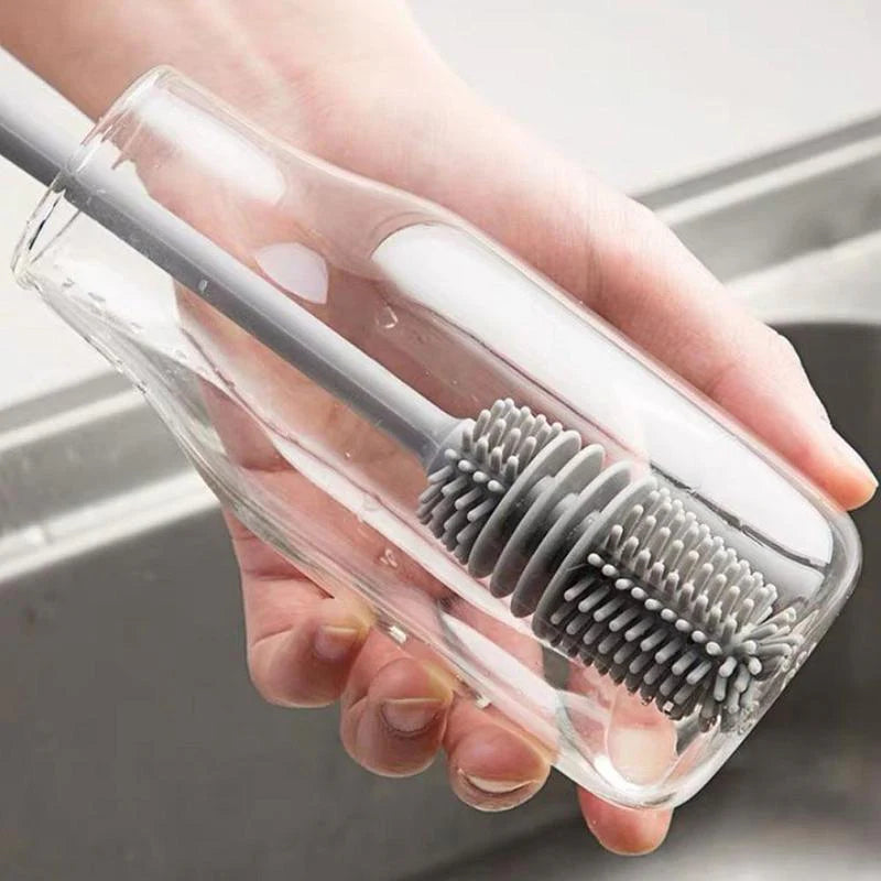 Bottle Cleaning Brush Usual Fully Types of Household Room for Cooking Food Purposes for Cleansing